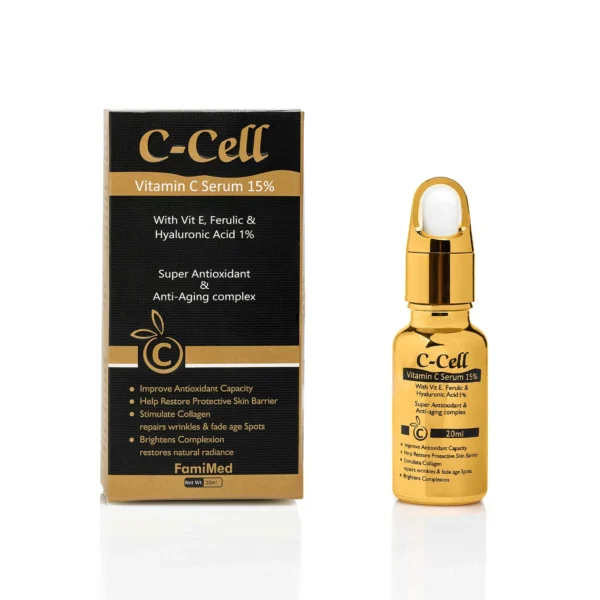 c cell vitamin c serum 15% best serum in pakistan | an beauty
